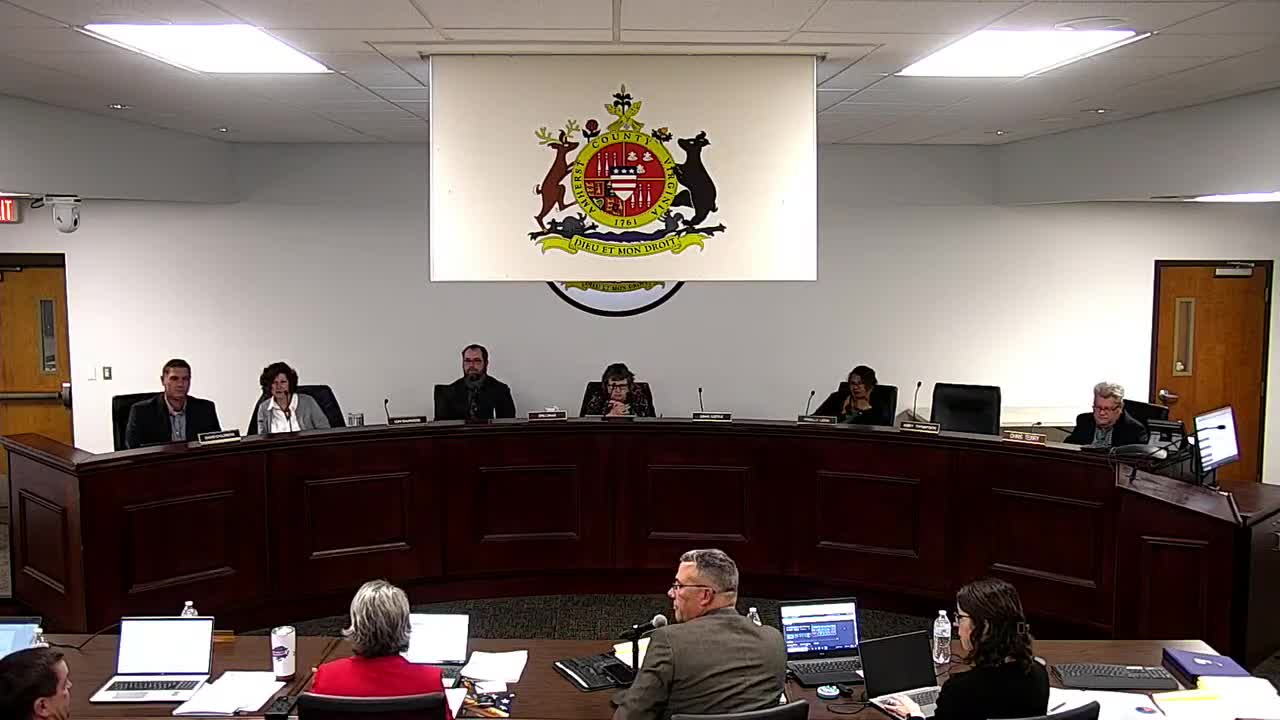 Amherst County Board discusses children's mental health and school calendar adjustments