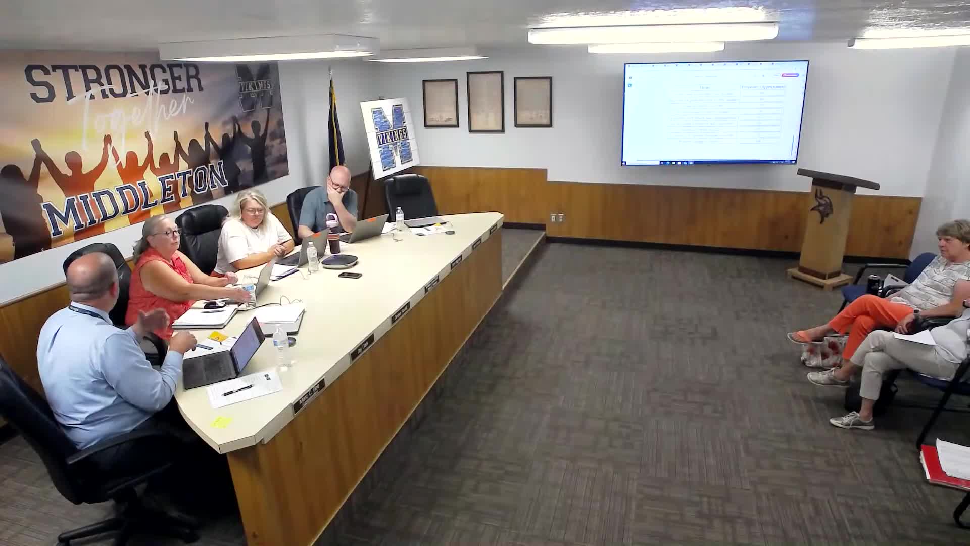 School Board evaluates fifth grade transitions and portable classroom options at Purple Sage