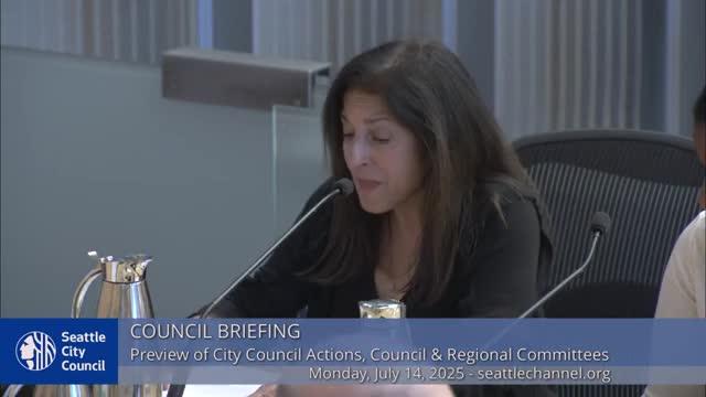 Seattle District leaders address public safety and cleanup services for small businesses