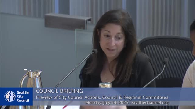 Seattle Council prioritizes public safety and small business mitigation during infrastructure projects