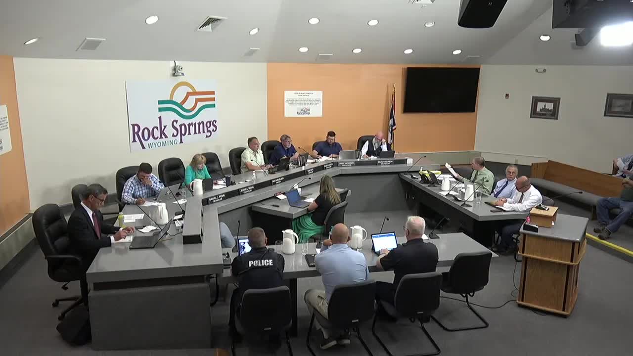 Rock Springs City Council fills vacant inspector and police officer positions