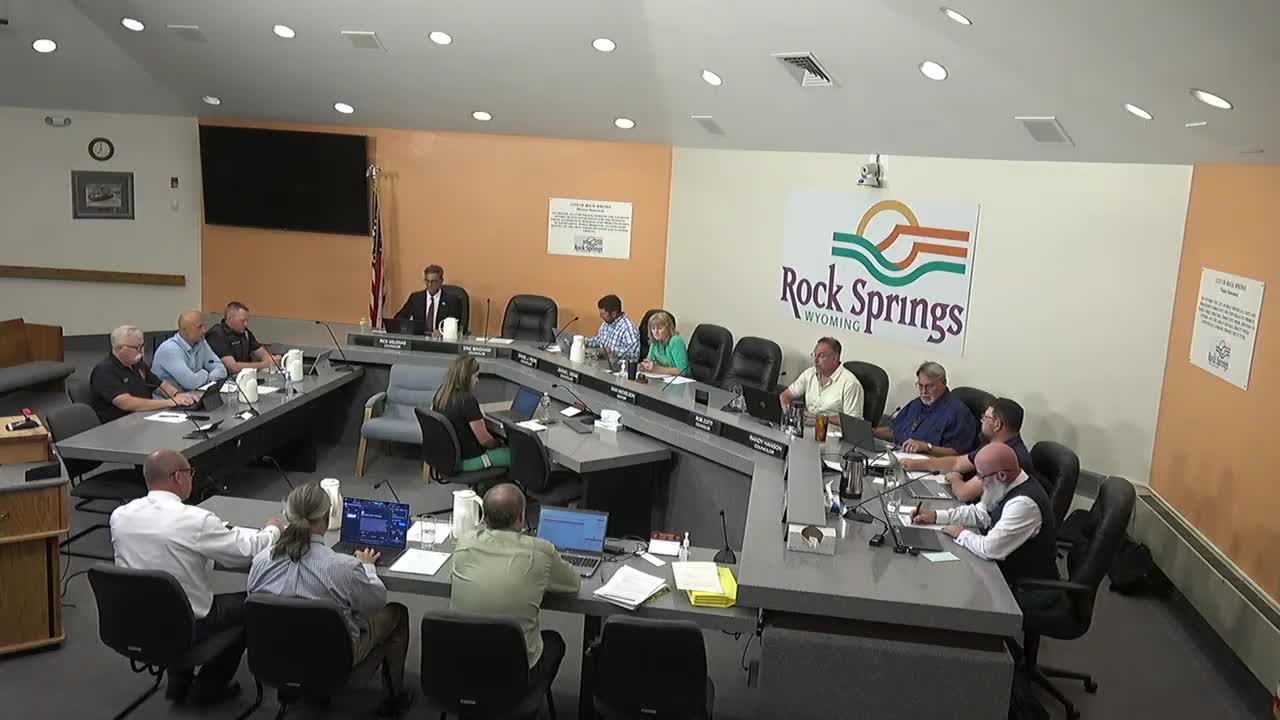 City Council elects Daniel Pedrie as acting president during agenda meeting