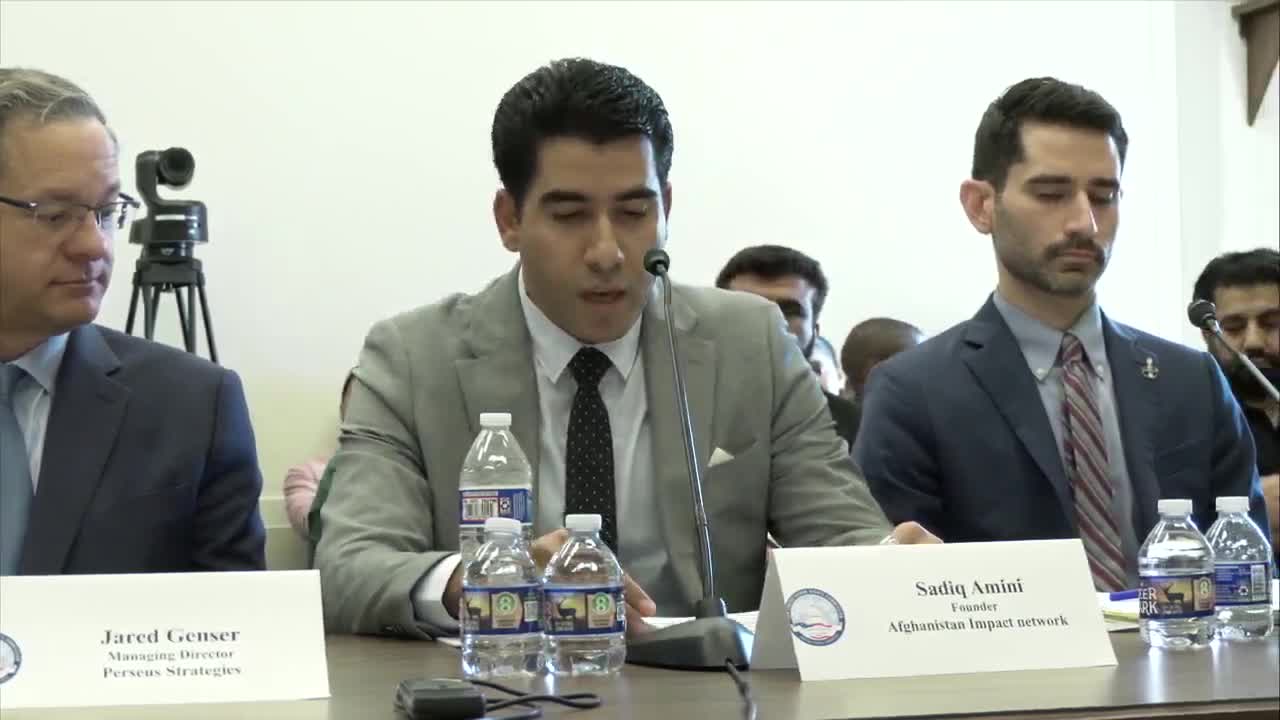 US Congress urged to confront Pakistan's military dictatorship and support Afghan refugees
