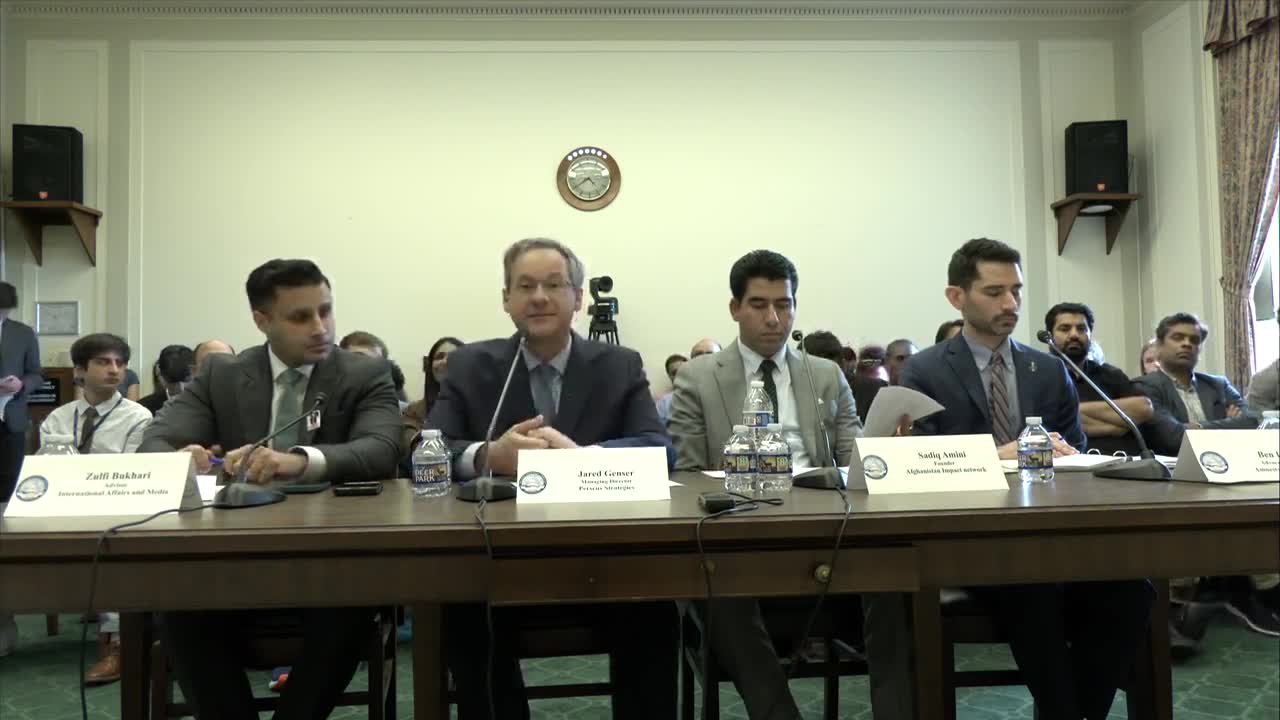 Congress debates Pakistan's press freedom and military ties amid global pressure
