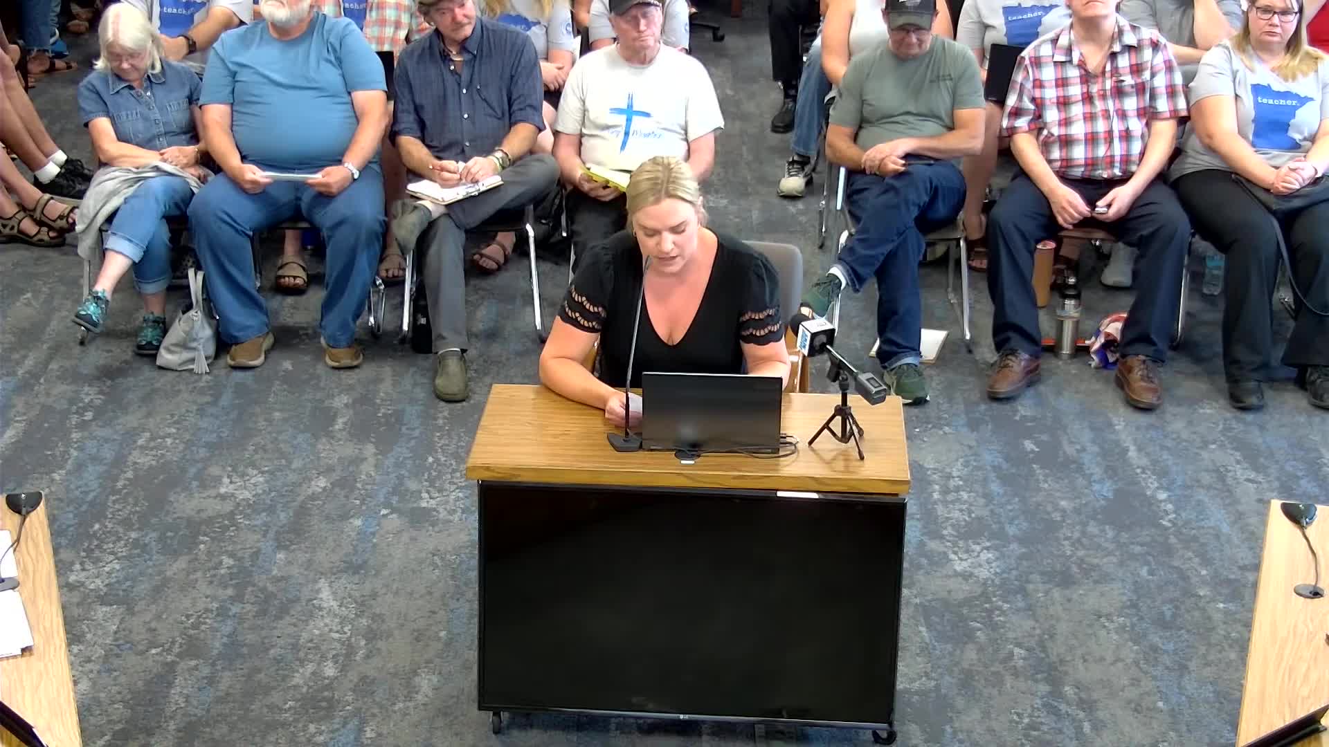 Brainerd community debates school funding and parental control over education
