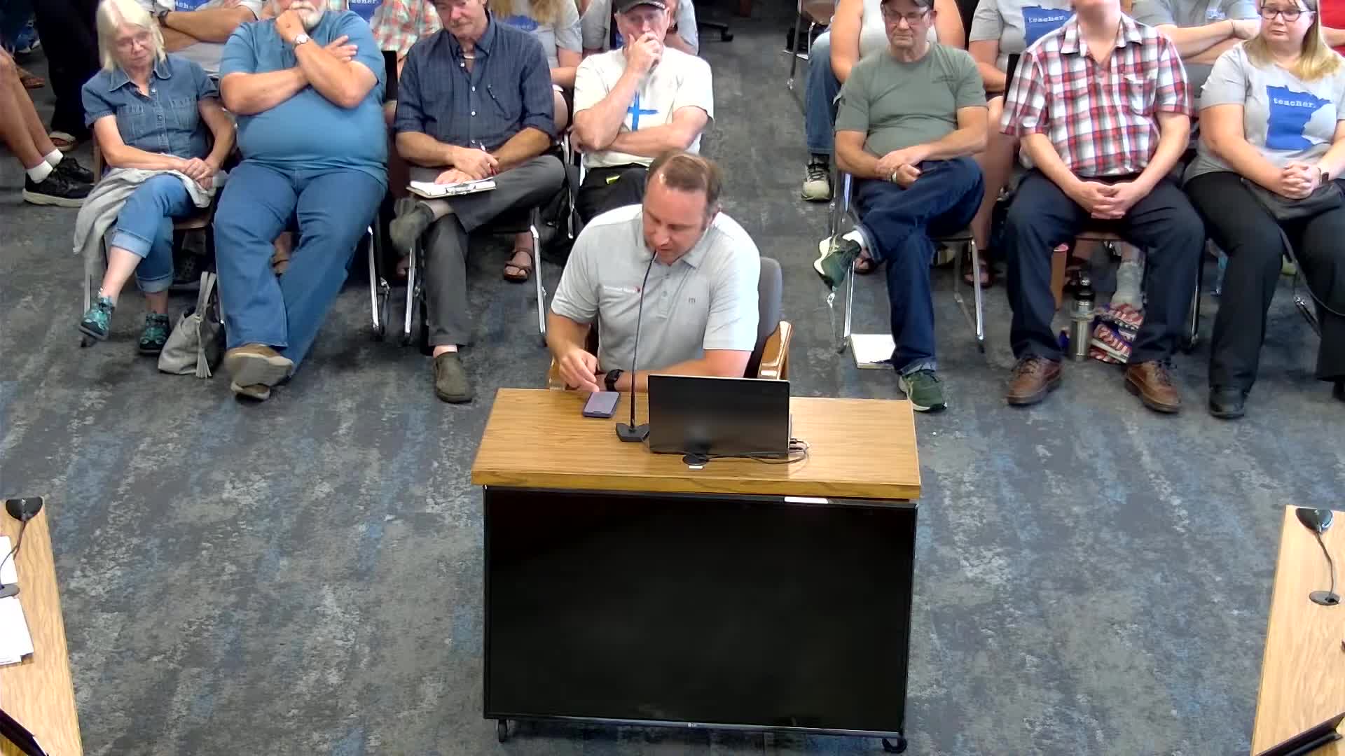Community advocates urge ISD 181 Board to support operating levy for resource restoration