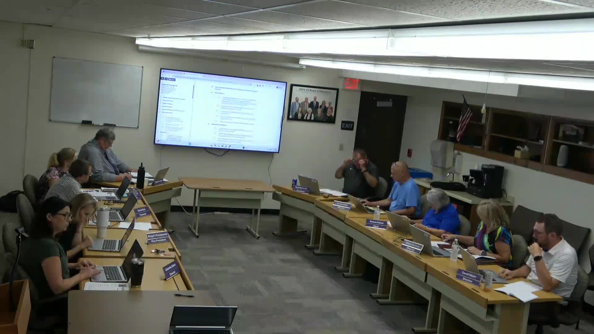 School Board reviews annual physical restraint and seclusion report changes for student safety