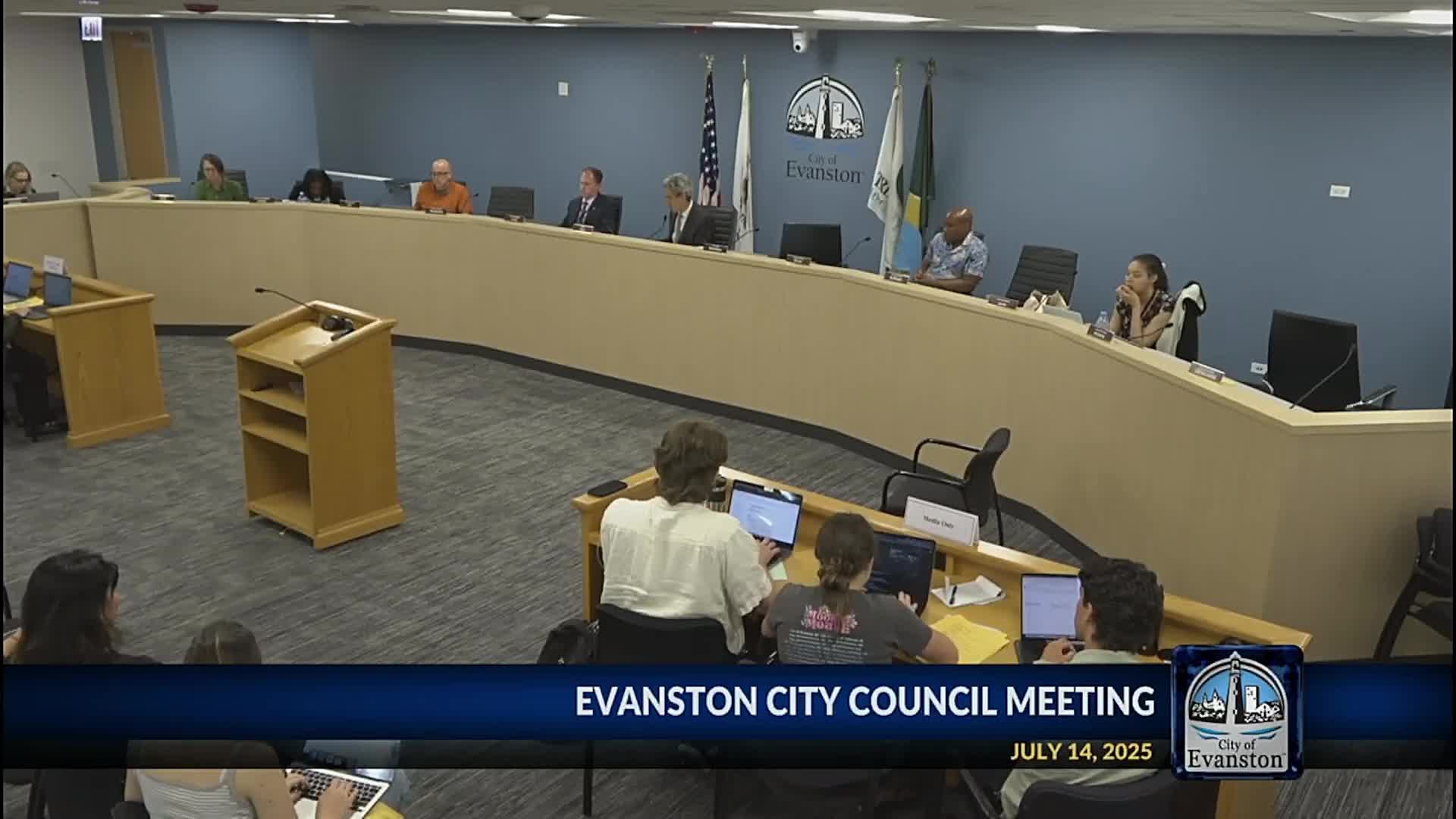 Evanston council reviews housing and budgeting strategies for community improvements
