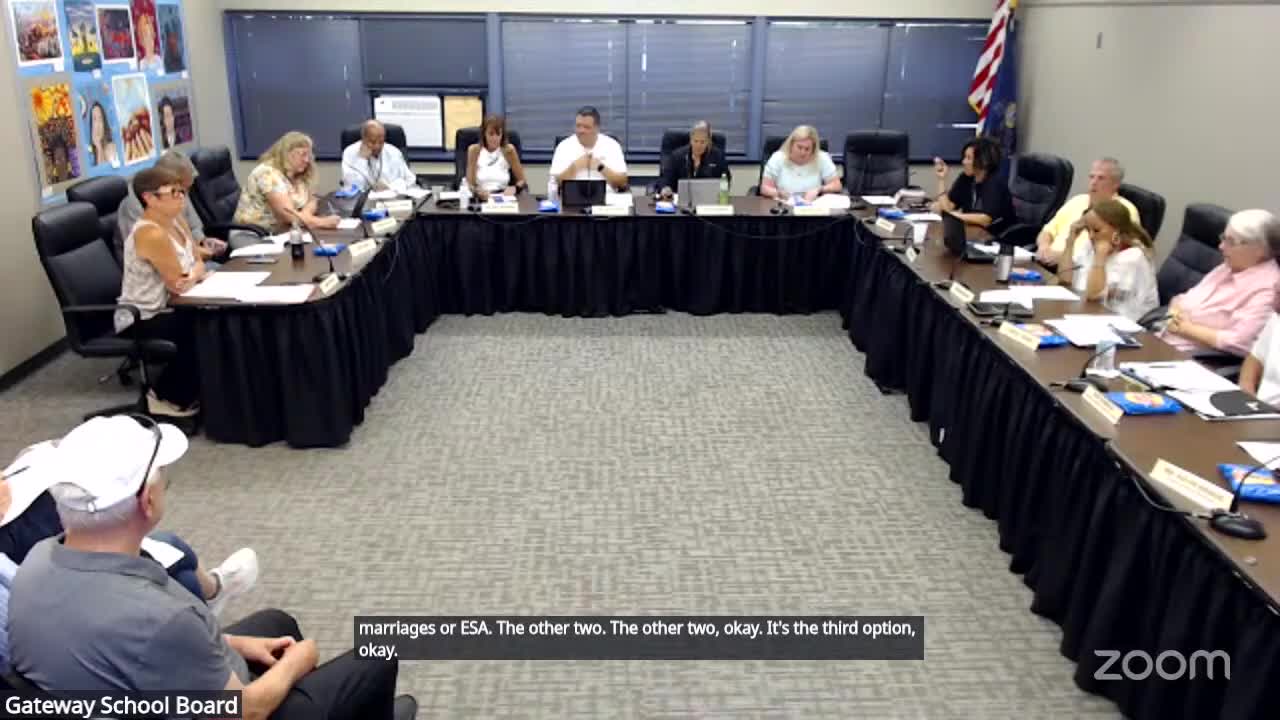 Gateway School District approves multiple contracts and community donations