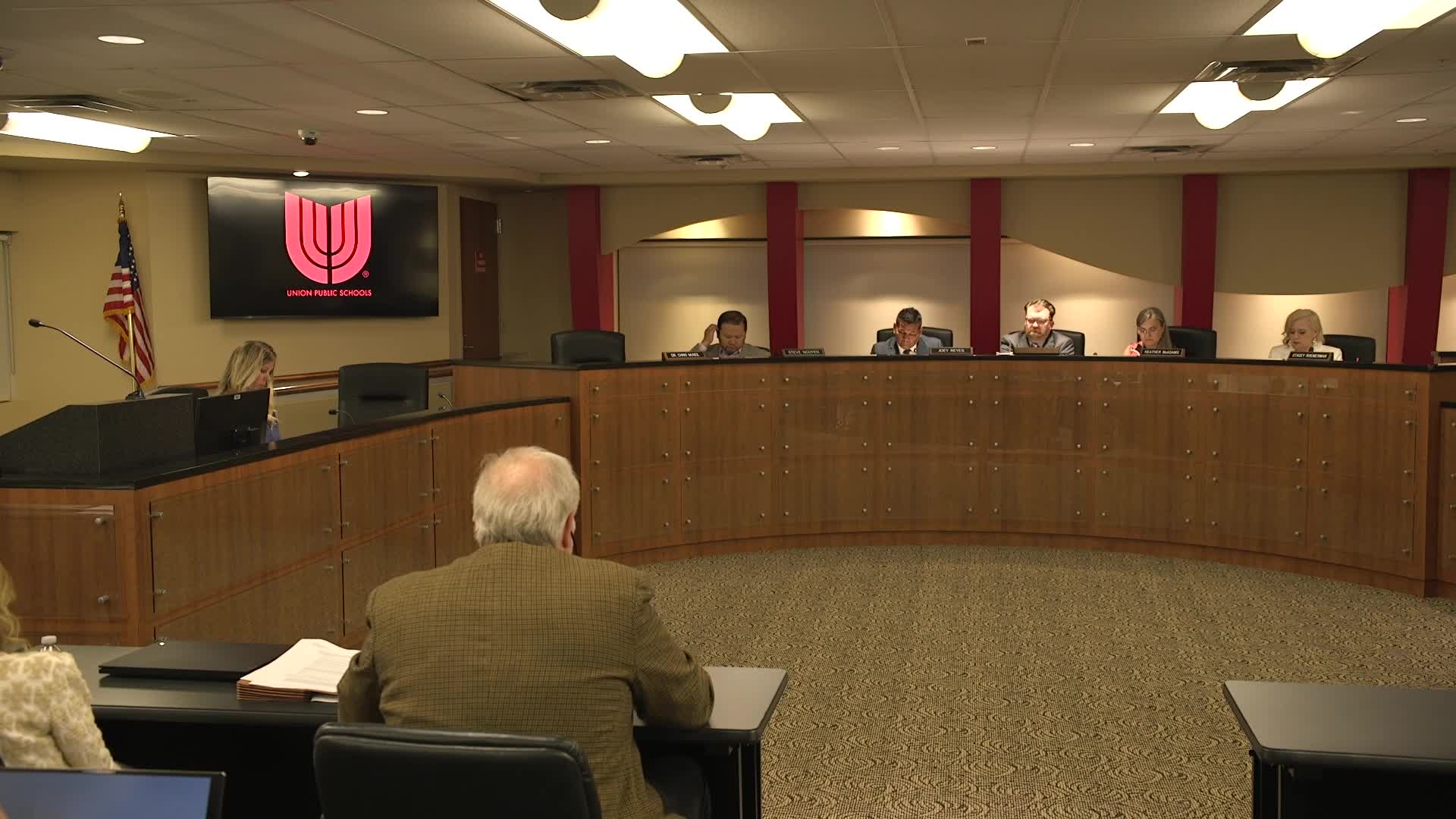 School Board enters executive session to review confidential student video