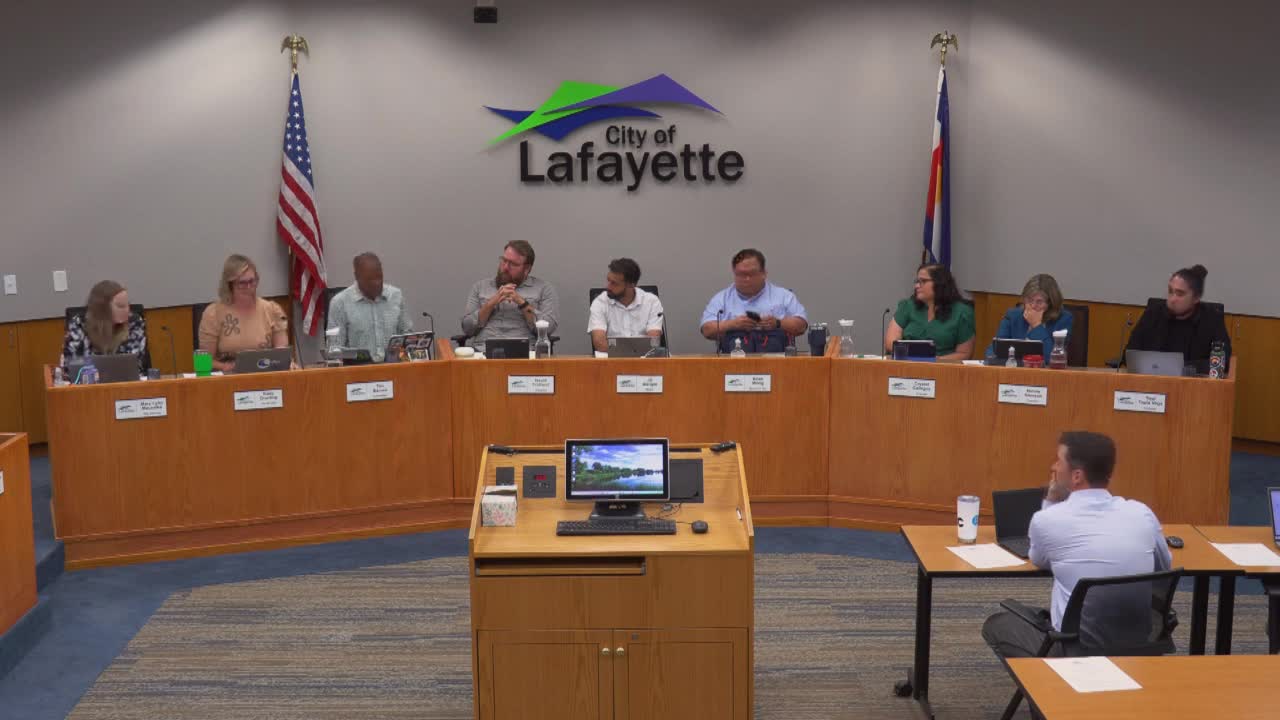Lafayette City Council discusses eBike safety and property acquisition in executive session