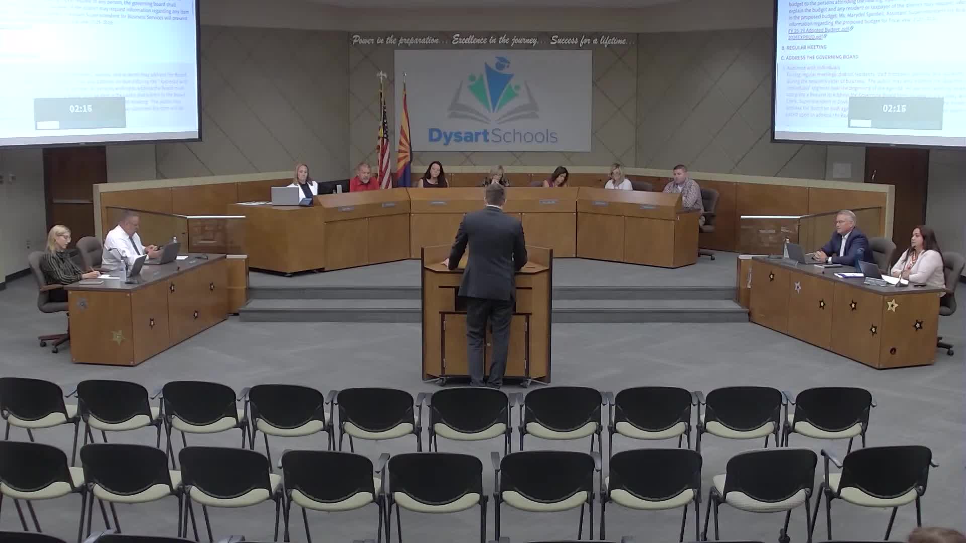Dysart School District addresses effectiveness of Solution Tree training amid budget concerns