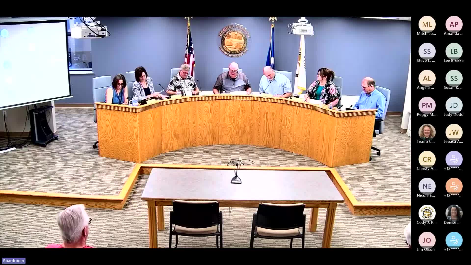 Becker County discusses emergency response and power line concerns at board meeting