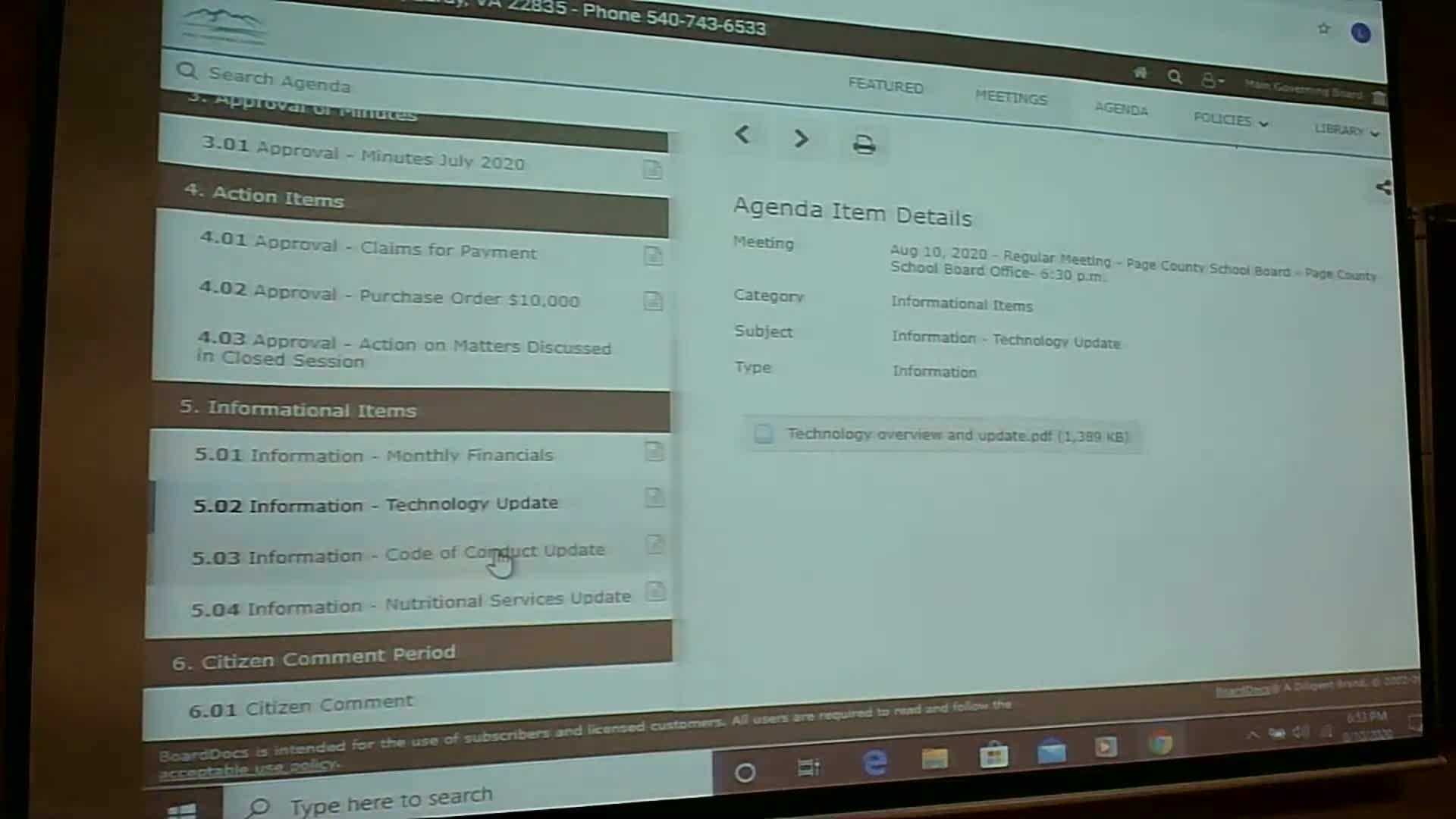 County discusses broadband initiatives and gears grant application