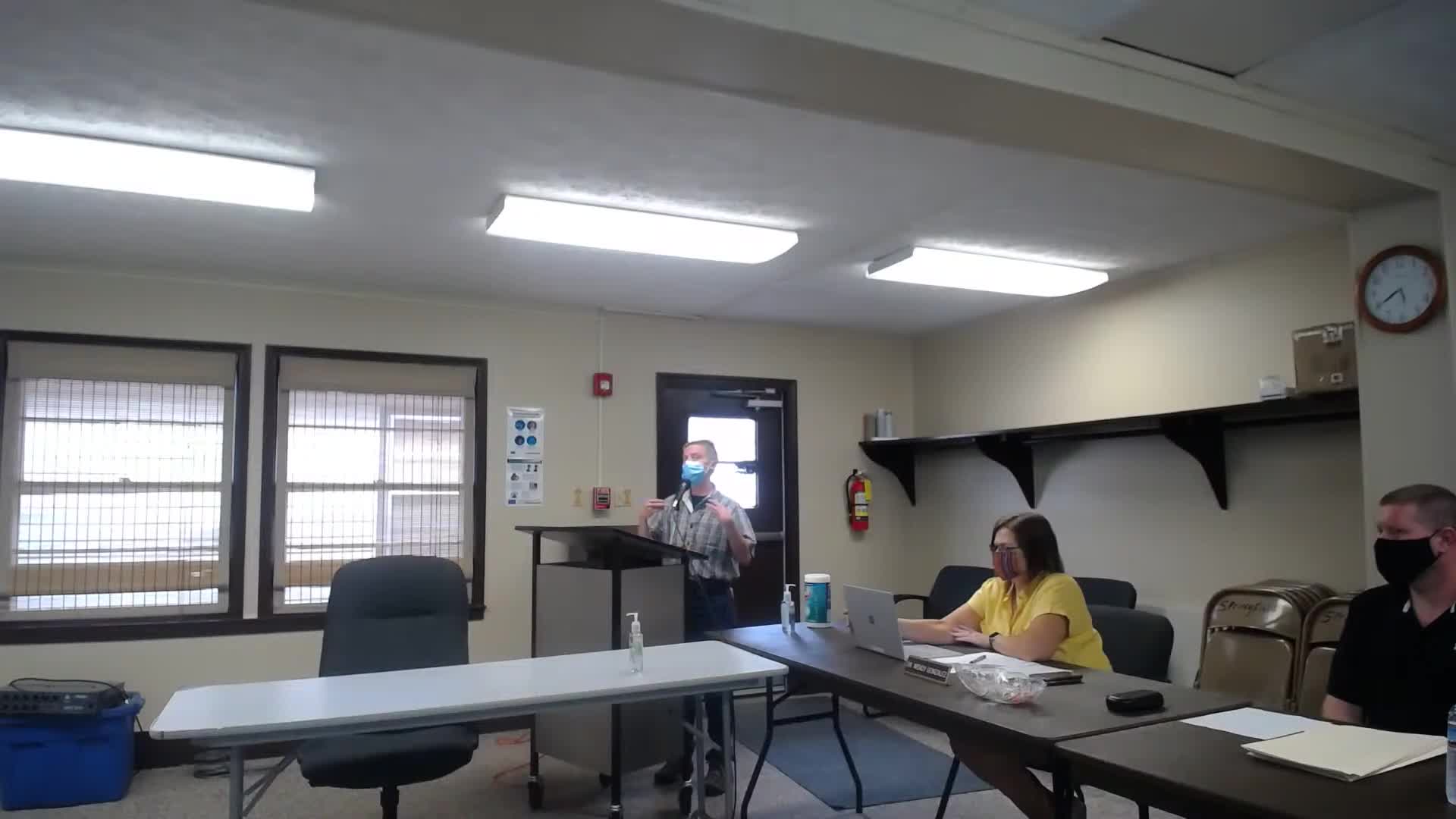 Page County residents urge in-person classroom options amidst rising COVID concerns