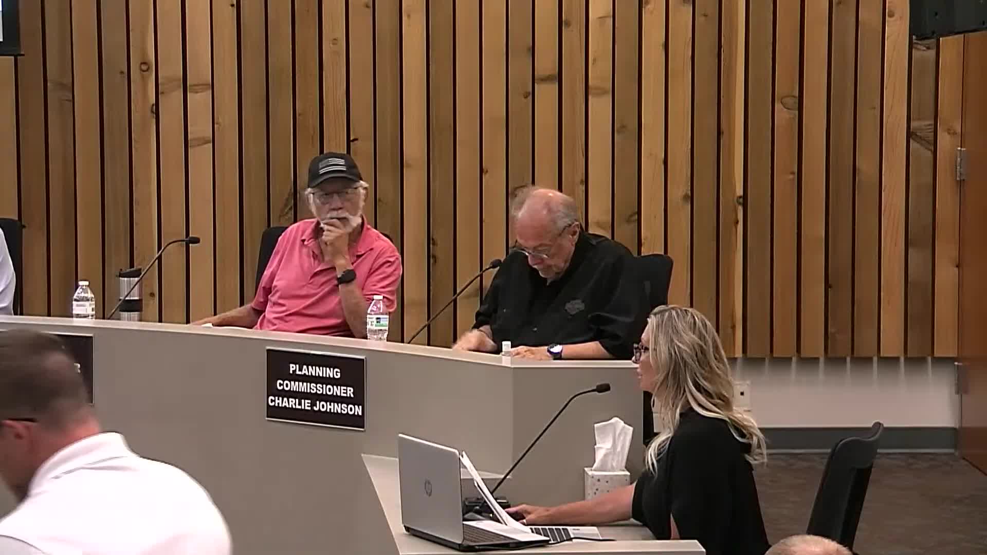 Planning Commission elects Charlie Johnson chair and Matt Schmoll second vice chair