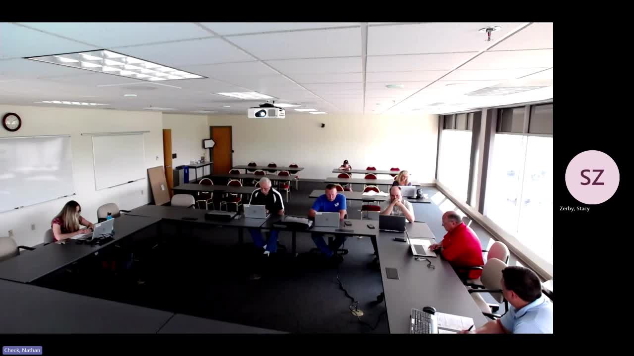 County considers remote weather-monitoring cameras and notes DOT shouldering project on County Road 161