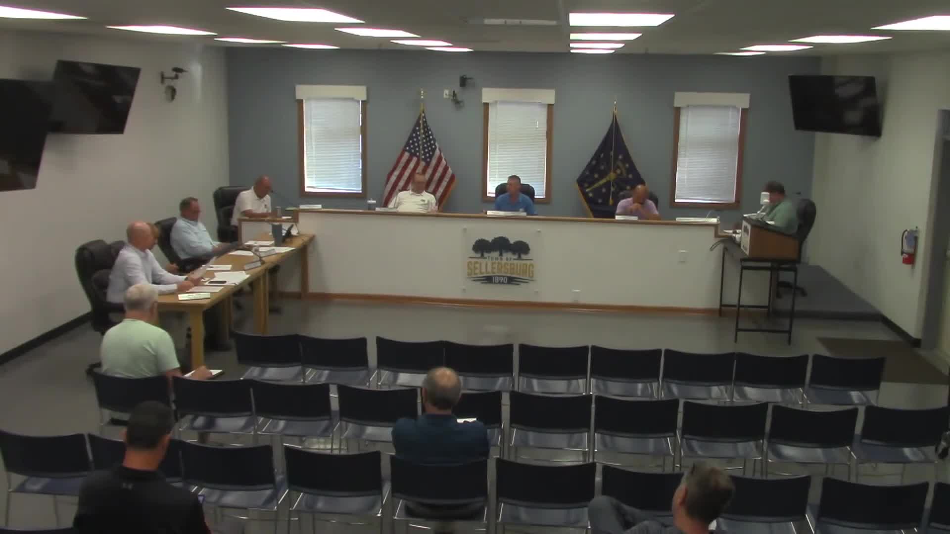 Sellersburg leaders discuss community events and future projects amidst unique incidents
