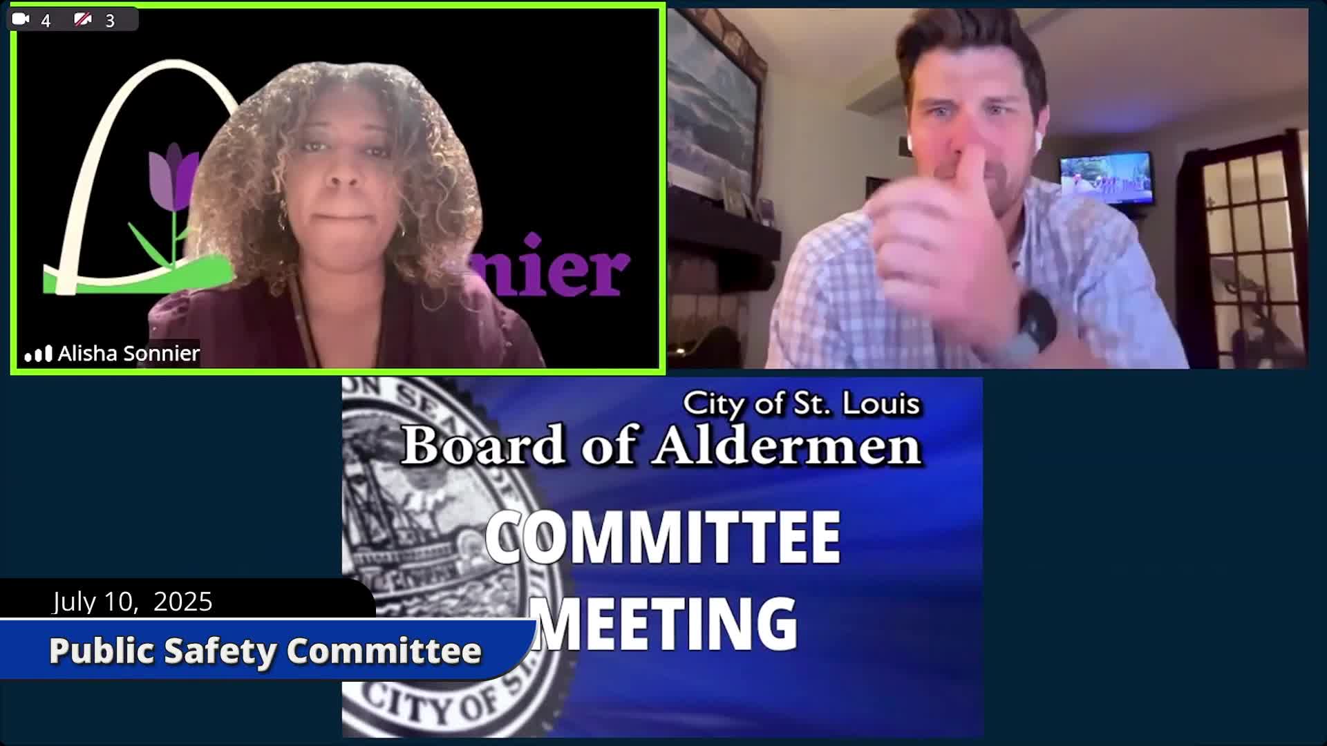 St. Louis committee rejects amendments to Board Bill 33 amid sheriff attendance concerns