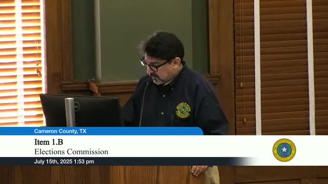 Cameron County Implements New Voting Regulations Ahead of Upcoming Elections