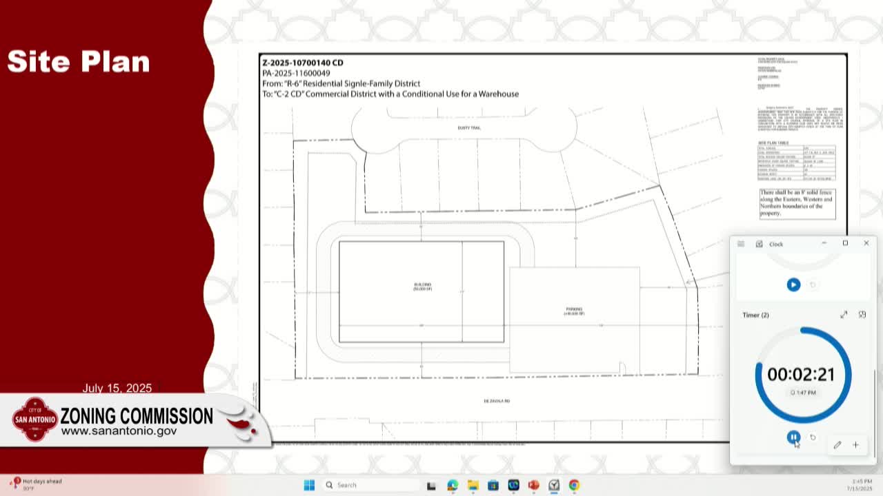 Endeavors outlines plans for 8-foot fence and community garden in San Antonio