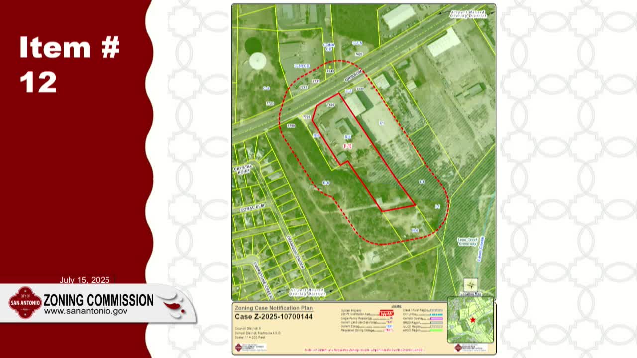 Planning Commission recommends denial of industrial zoning request in Greason Road area