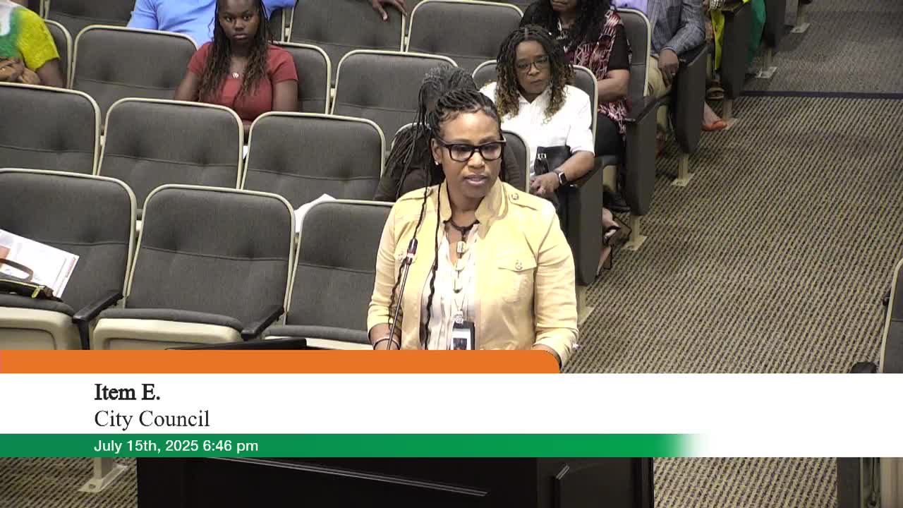 DeSoto residents urge city council to enhance safety measures and mental health services