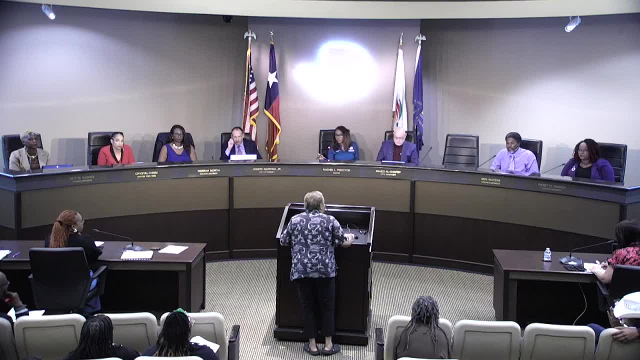DeSoto resident voices concerns over council member Goodwin's appointment