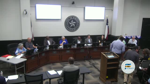Mayor Robertson declares July 2025 as Parks and Recreation Month in Forney
