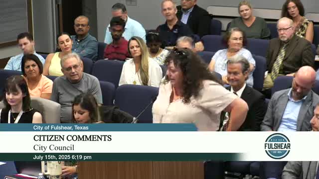 Fulshear Council Member Advocates for Stronger Resolution on West Pella Tollway Extension