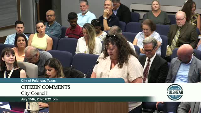 Fulshear Council Urges Stronger Language in Toll Road Resolution to Protect Downtown