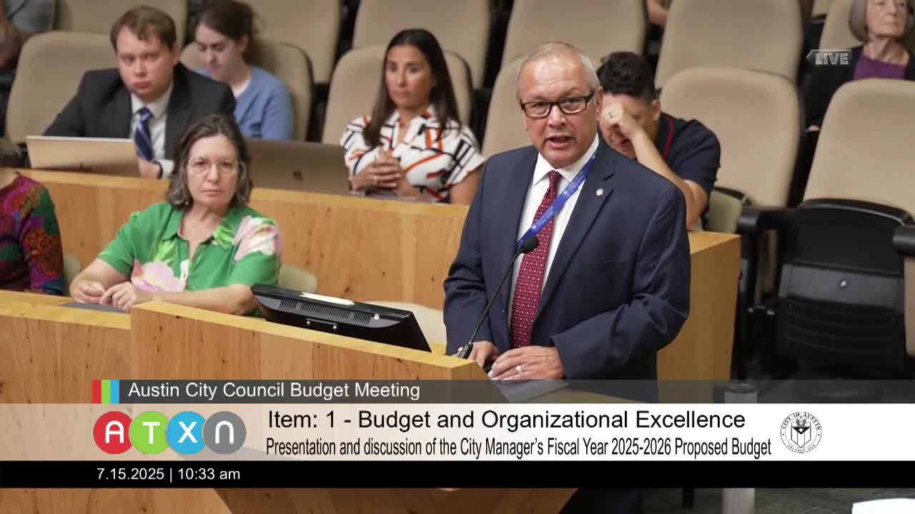 City Council discusses budget issues and impending cuts to social services
