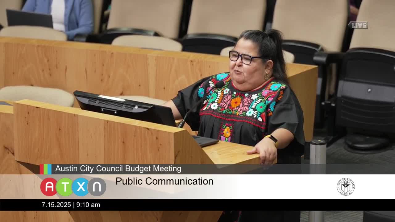 Austin organizations demand budget boosts for equity and public health services
