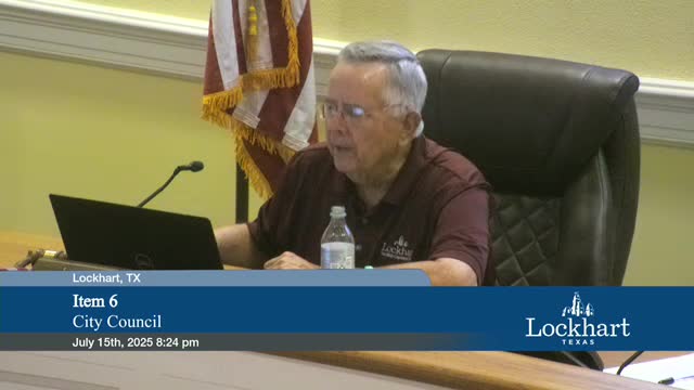 Lockhart appoints Joseph Resendiz as new city manager amid executive session discussions