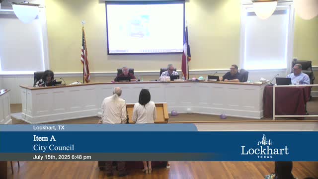 Lockhart Council reviews GBRA budget for water and wastewater treatment plants