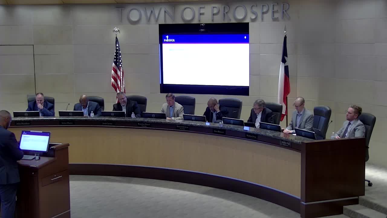 Town Council holds public hearing for Legacy Drive convenience store rezoning request