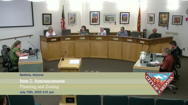 Sedona updates development plan ahead of September council work session
