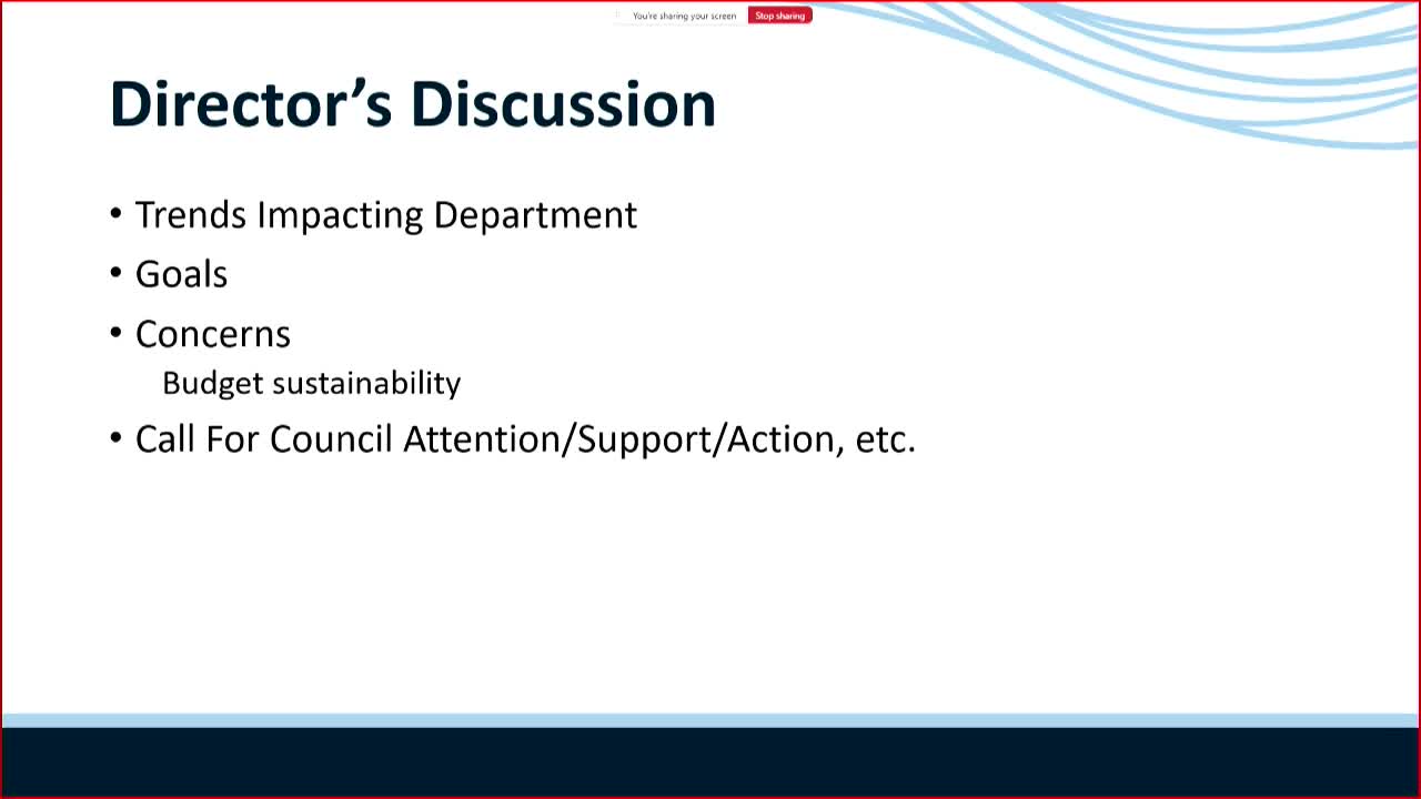 Library Director Discusses Budget Challenges and Community Support at City Council Meeting