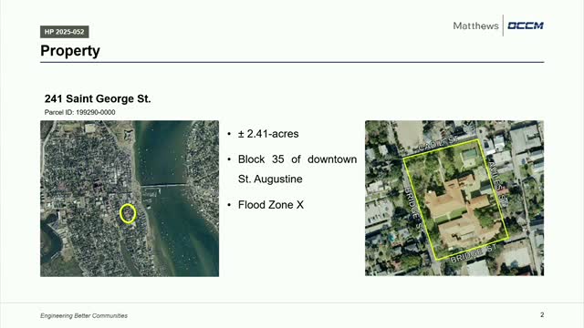 Sisters of Saint Joseph propose new ADA compliant mother house in historic St Augustine