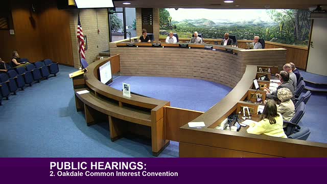 Bart Jacobs discusses affordable housing development on Oakdale property