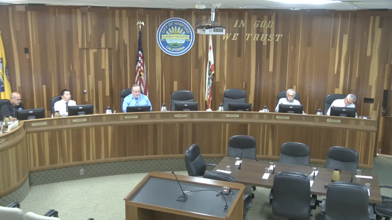 Hanford City Council Reviews Graffiti Abatement Policy and Enforcement Procedures