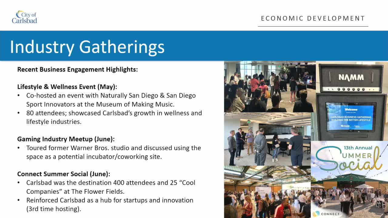 Carlsbad Launches Small Business Workshop Series to Enhance Economic Development