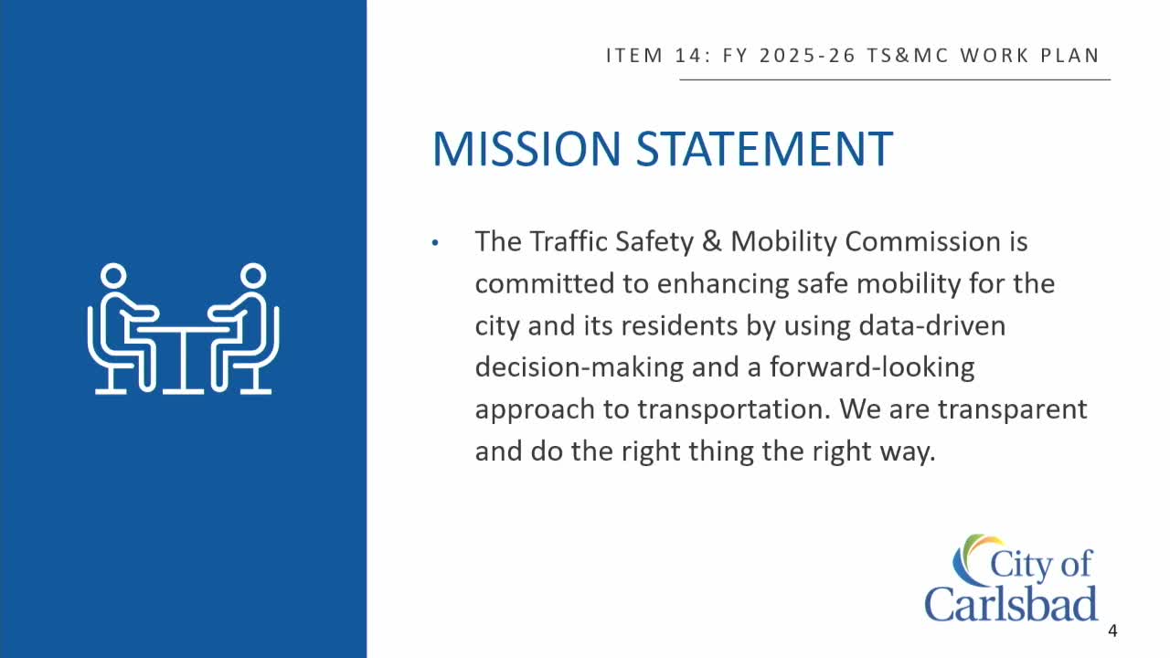 Carlsbad Traffic Safety Commission Approves Work Plan Focused on School Mobility and eBike Regulations