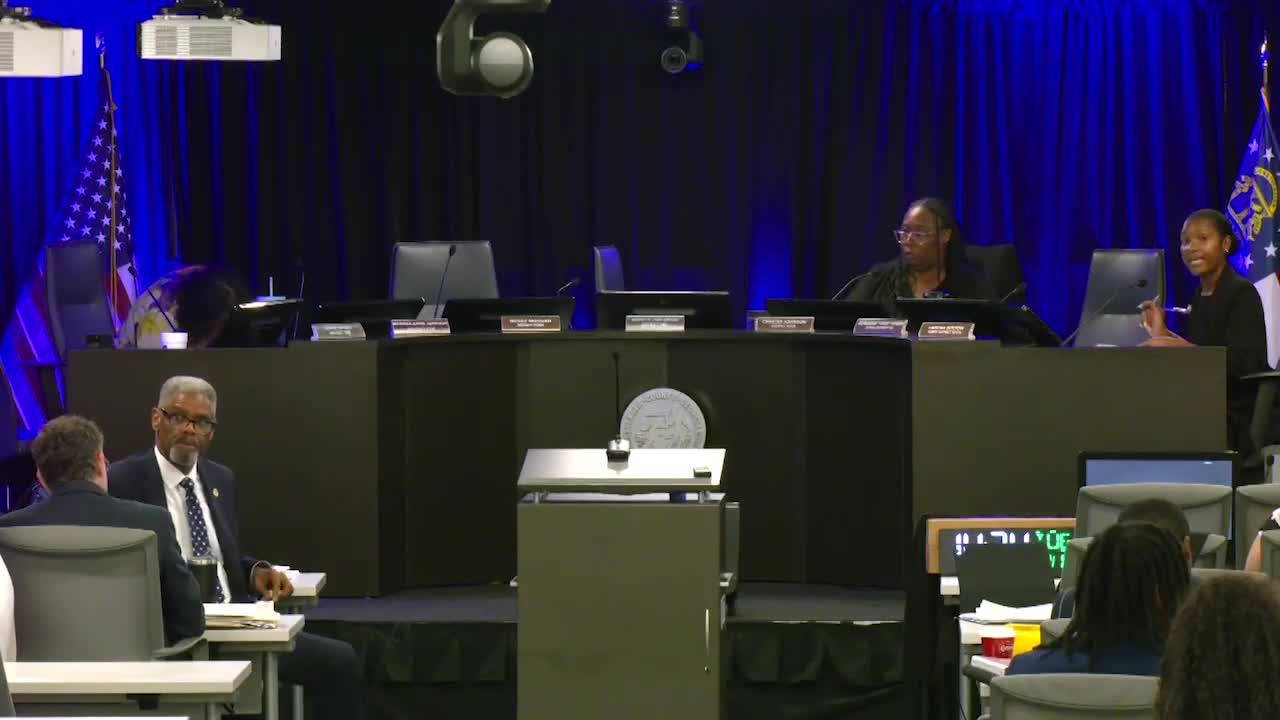 New team member Bianca Loveless presents at medical examiner's office meeting