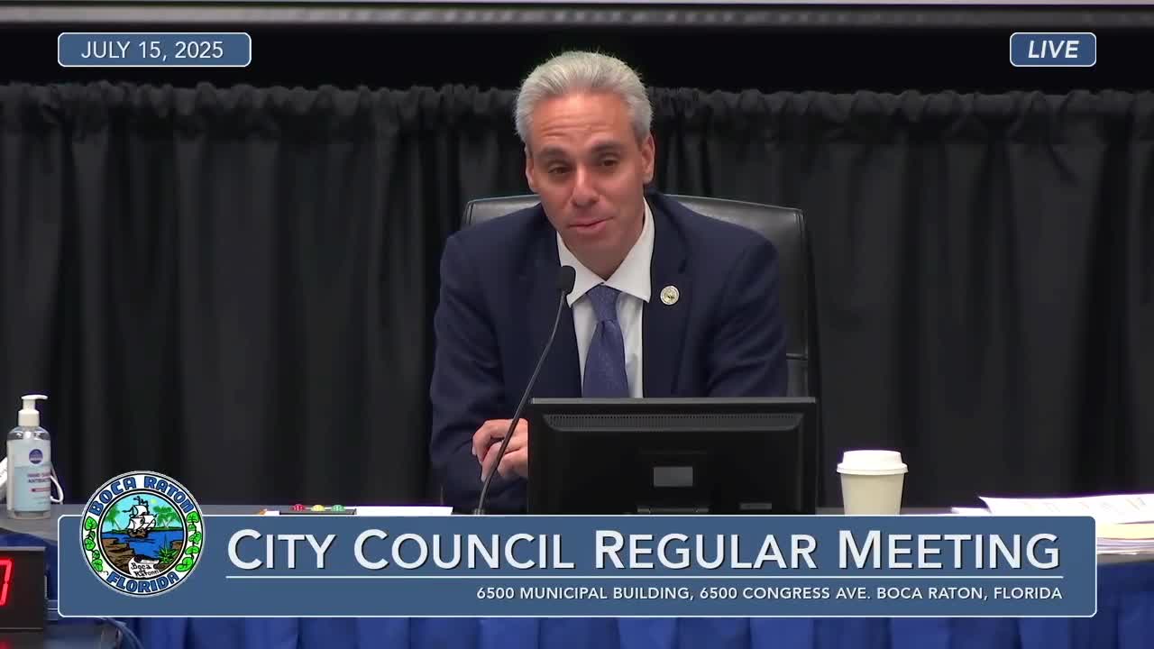 Boca Raton Council Explores Turtle Rehab Partnership and Budget Amendments