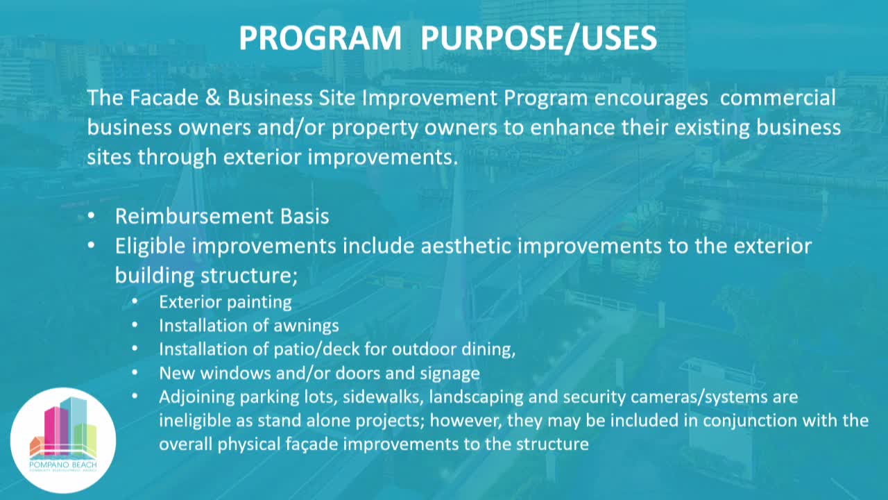 CRA Offers Up To $50K Reimbursement For Local Business Improvements