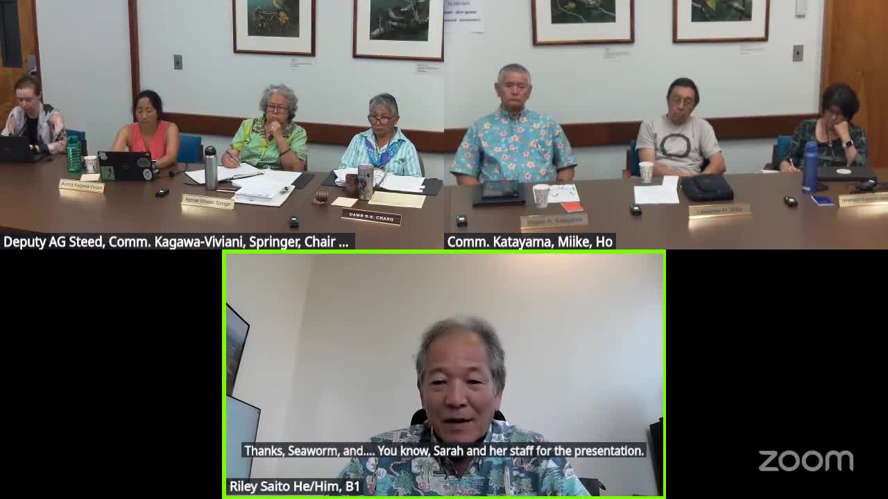 Hawaii County Water Commission Advances Adaptive Management Plan Development Amid Concerns