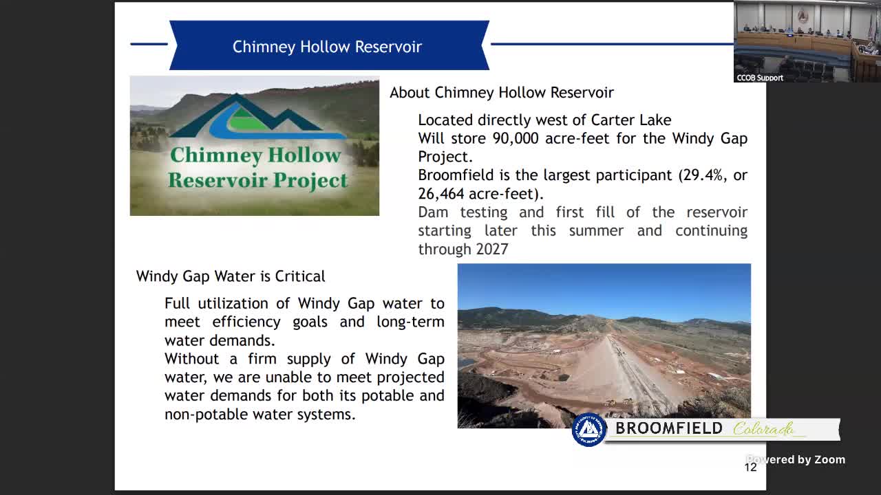 Broomfield Reviews Chimney Hollow Reservoir Water Quality Amid Uranium Discovery