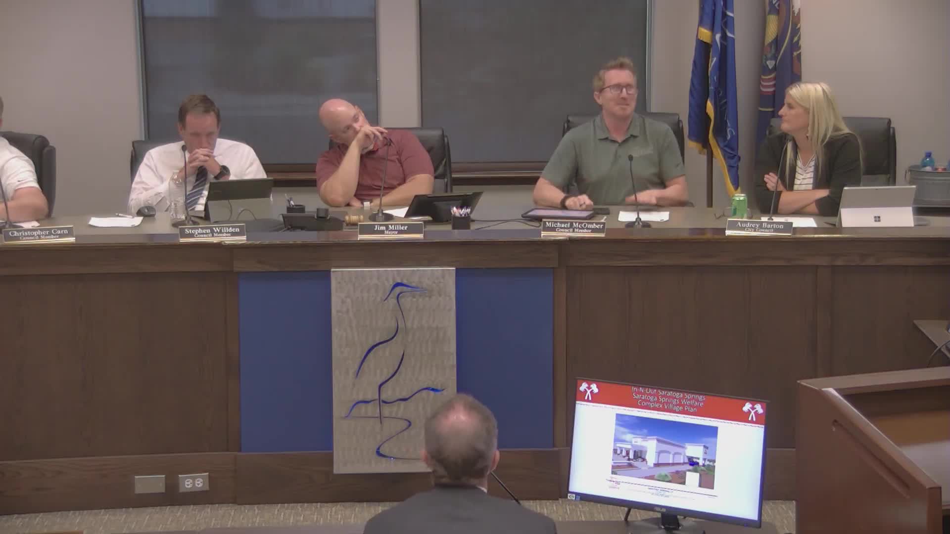 Saratoga Springs Council Discusses In-N-Out Design Variances and Aesthetic Enhancements