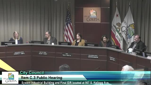 Goleta City Council debates EIR errors and habitat impacts in proposed development project